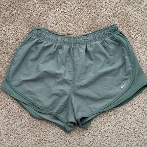 Nike Women's Green Athletic Shorts